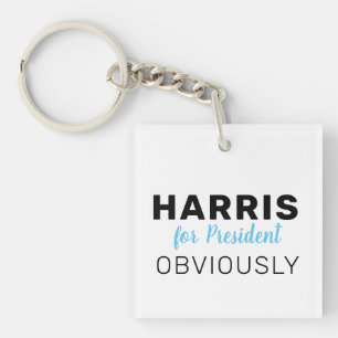 Llavero Harris For President Obviamente 2024