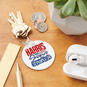 Llavero Harris Shapiro 2024 por el pueblo Bandera de Estad