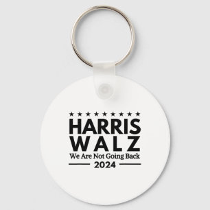 Llavero Harris Tim Walz 2024 No Volveremos Atrás