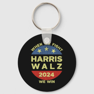 Llavero Harris Tim WAlzheimer 2024 Cuando Peleamos Ganamos