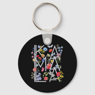 Llavero Harris Vintage Floral Femenina Primera Presidenta