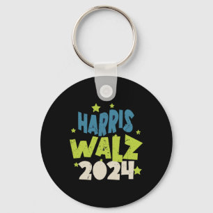 Llavero Harris Waltz 2024 con estrellas