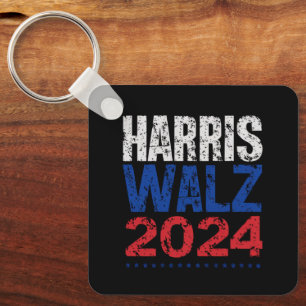 Llavero Harris Waltz 2024 Elección Kamala Harris Tim Waltz