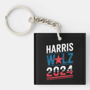 Llavero Harris Waltz 2024 Elección Kamala Harris Tim Waltz