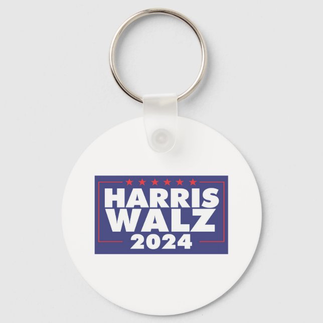 LLAVERO HARRIS WALZ 2024 (Anverso)