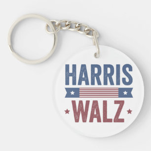 Llavero Harris Walz 2024 Elecciones Kamala Tim Waltz Améri