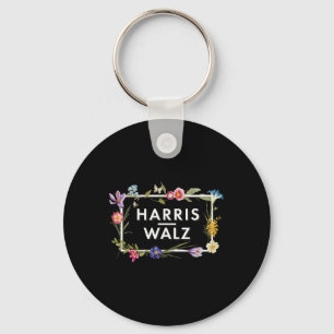 Llavero Harris Walz 2024 Florales Harris Waltz 2024