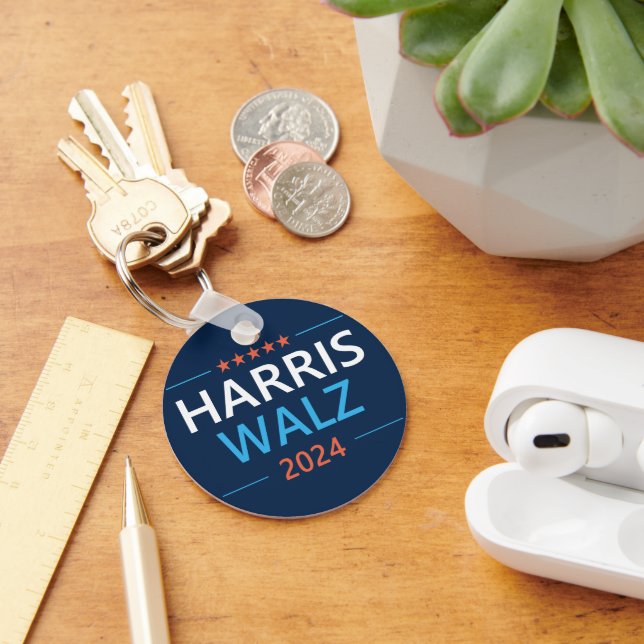 Llavero Harris Walz 2024 para presidente (Escritorio )
