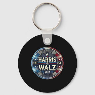 Llavero Harris Walz 2024 Presidente de las elecciones pres
