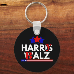 Llavero Harris Walz 24 Harry Balz 2024 Meme Demócratas
