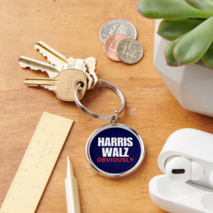 Llavero Harris Walz OBVIOUSLY Harris Walz 2024 Obviament