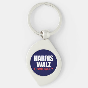 Llavero Harris Walz OBVIOUSLY   Harris Walz 2024 Obviament