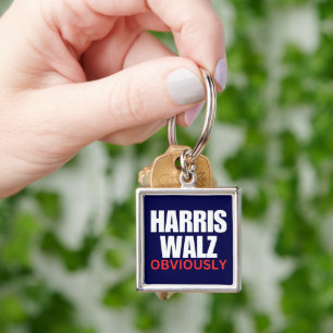 Llavero Harris Walz OBVIOUSLY Harris Walz 2024 Obviament