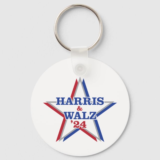 Llavero HARRIS y WALZ '24 (Anverso)