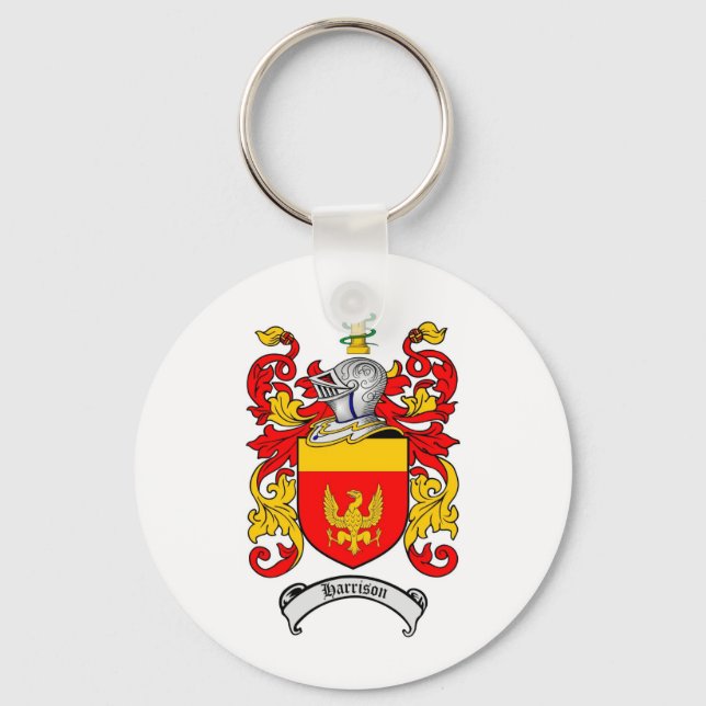 LLAVERO HARRISON FAMILIAR CREST - HARRISON COAT OF ARMS (Anverso)
