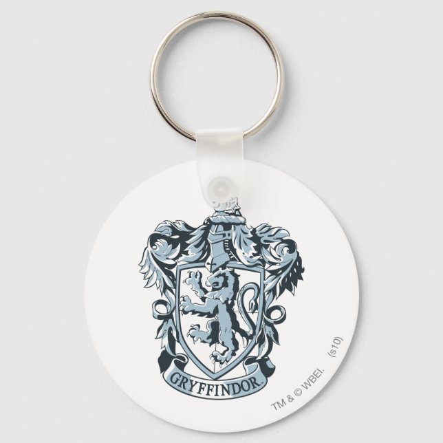 Llavero Harry Potter | Azul Escudo Gryffindor (Anverso)