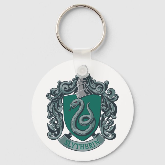 Llavero Harry Potter | Escudo de Slytherin Verde (Anverso)