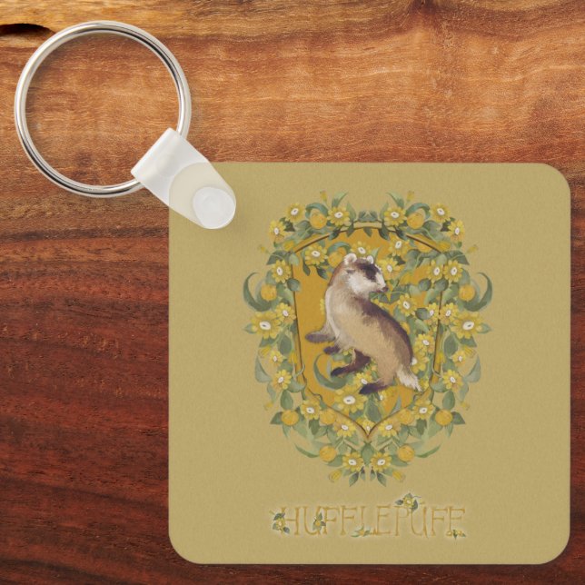 Llavero HARRY POTTER™ | Escudo HUFFLEPUFF™ (Anverso)