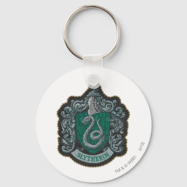 Llavero Harry Potter | Escudo Retro Mighty Slytherin (Anverso)