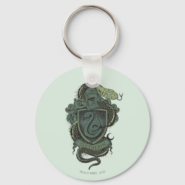 Llavero Harry Potter | Escudo Slytherin (Anverso)