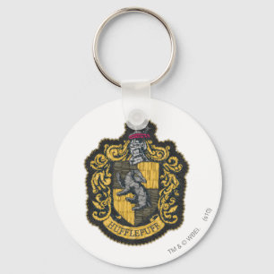 Llavero Harry Potter   Parche Escudo Hufflepuff