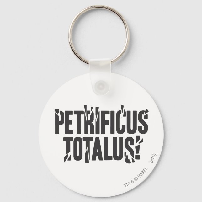 Llavero Harry Potter Spell | Petrificus Totalus! (Anverso)