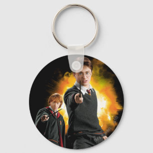 Llavero Harry Potter y Ron Weasely