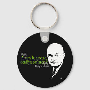 Llavero harry s truman sea siempre sincero