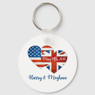 Llavero Harry y boda de Meghan, el 19 de mayo de 2018