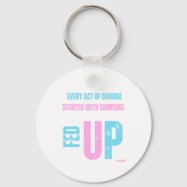 Llavero Hartos y despedidos Keychain - Edición del Orgullo