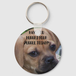 LLAVERO ¿HAS ABRAZADO TU PUGGLE HOY?