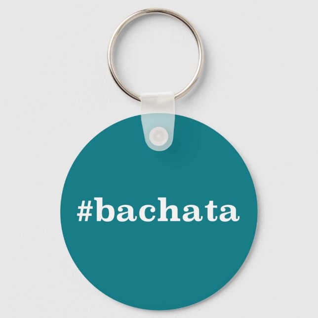 Llavero Hashtag Bachata (Anverso)