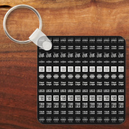 Llavero Hasta 12 logotipos diferentes o imágenes subidas