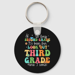 Llavero Hasta el tercer grado de graduación de 2º grado aq