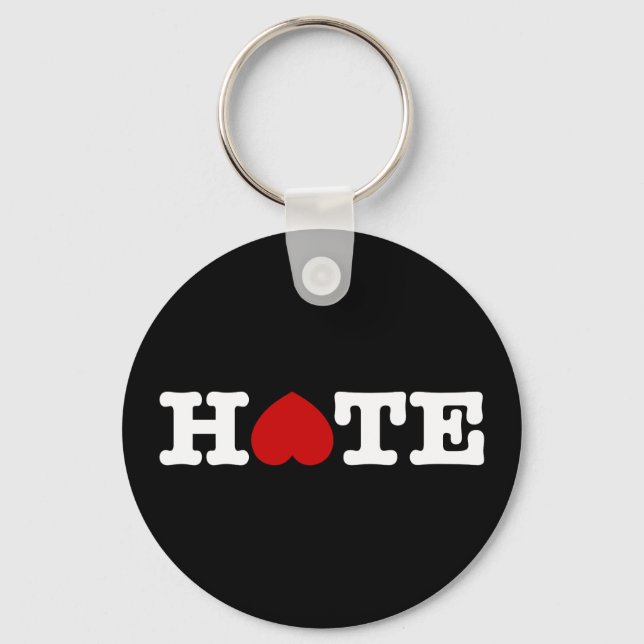 LLAVERO HATE KEYCHAIN (Anverso)