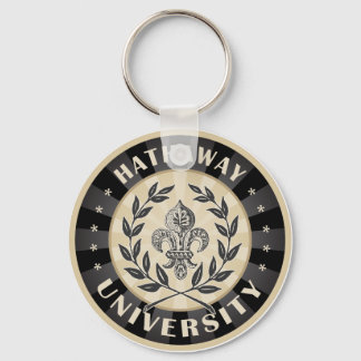 Llavero Hathaway Black de la universidad