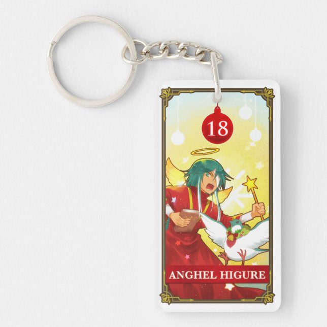 Llavero Hatoful Advent Anghel-Nageki (Frente)