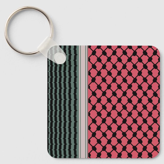 Llavero Hatta Keffiyeh Kufiya Folk (Anverso)