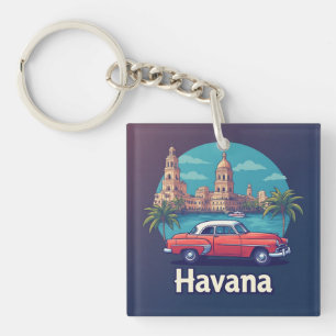 Llavero Havana Vintage Retro Viajes