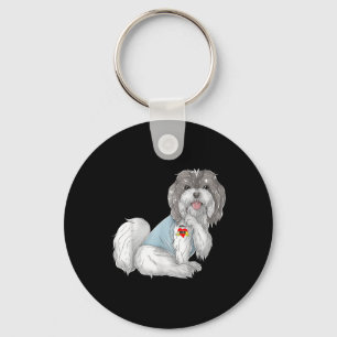 Llavero Havanese I love Mom Tattoo Dog Funny Día de la Mad