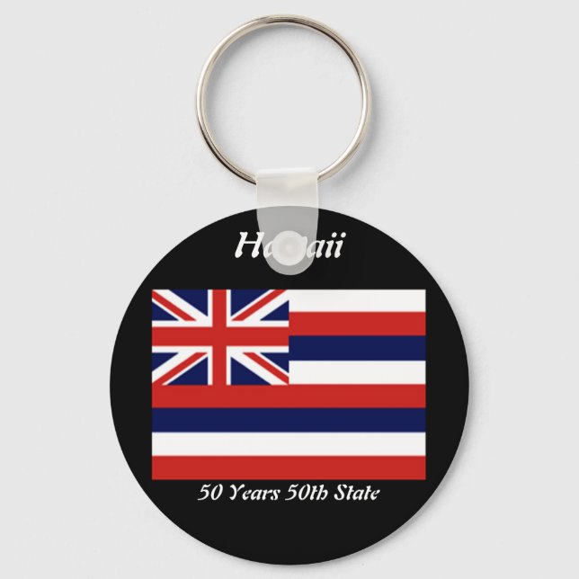 Llavero Hawái 50.º Keychain (Anverso)