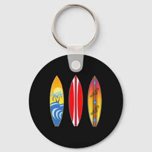 Llavero Hawái Polinesio Tiki Surfing Surf Tabla de Surf (2