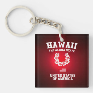 Llavero Hawaii El Estado Aloha