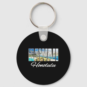Llavero Hawaii Honolulu Tee Beach Hawaii
