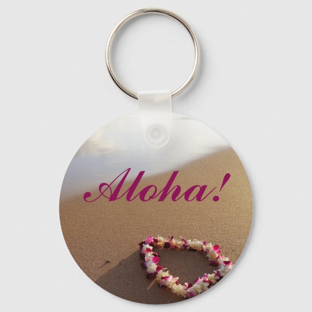 Llavero Hawaii Lei Keychain (Anverso)