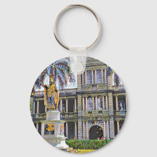 Llavero Hawaii Rey Kamehameha Moderno