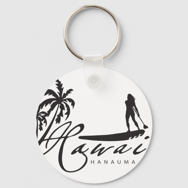 Llavero Hawaii Stand Up Paddle (Anverso)