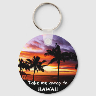 Llavero Hawaii Sunset Keychain