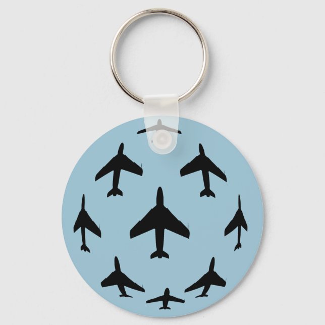 Llavero Hawker Hunter Keychain (Anverso)