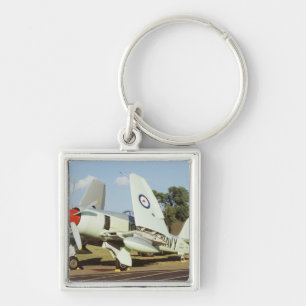 Llavero Hawker Sea Fury en CAF, ala de Minnesota, en el